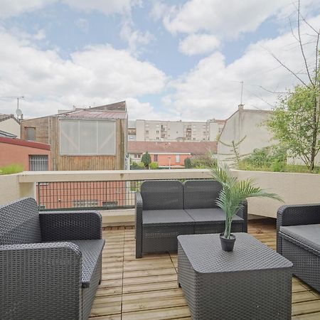 Apartamento Complete 1Br With Balcony Only 5 Min. On Foot To Metro By Doorman Saint-Ouen  Exterior foto
