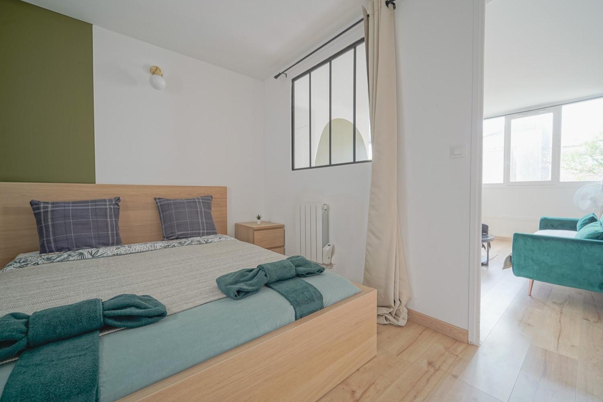 Apartamento Complete 1Br With Balcony Only 5 Min. On Foot To Metro By Doorman Saint-Ouen  Exterior foto