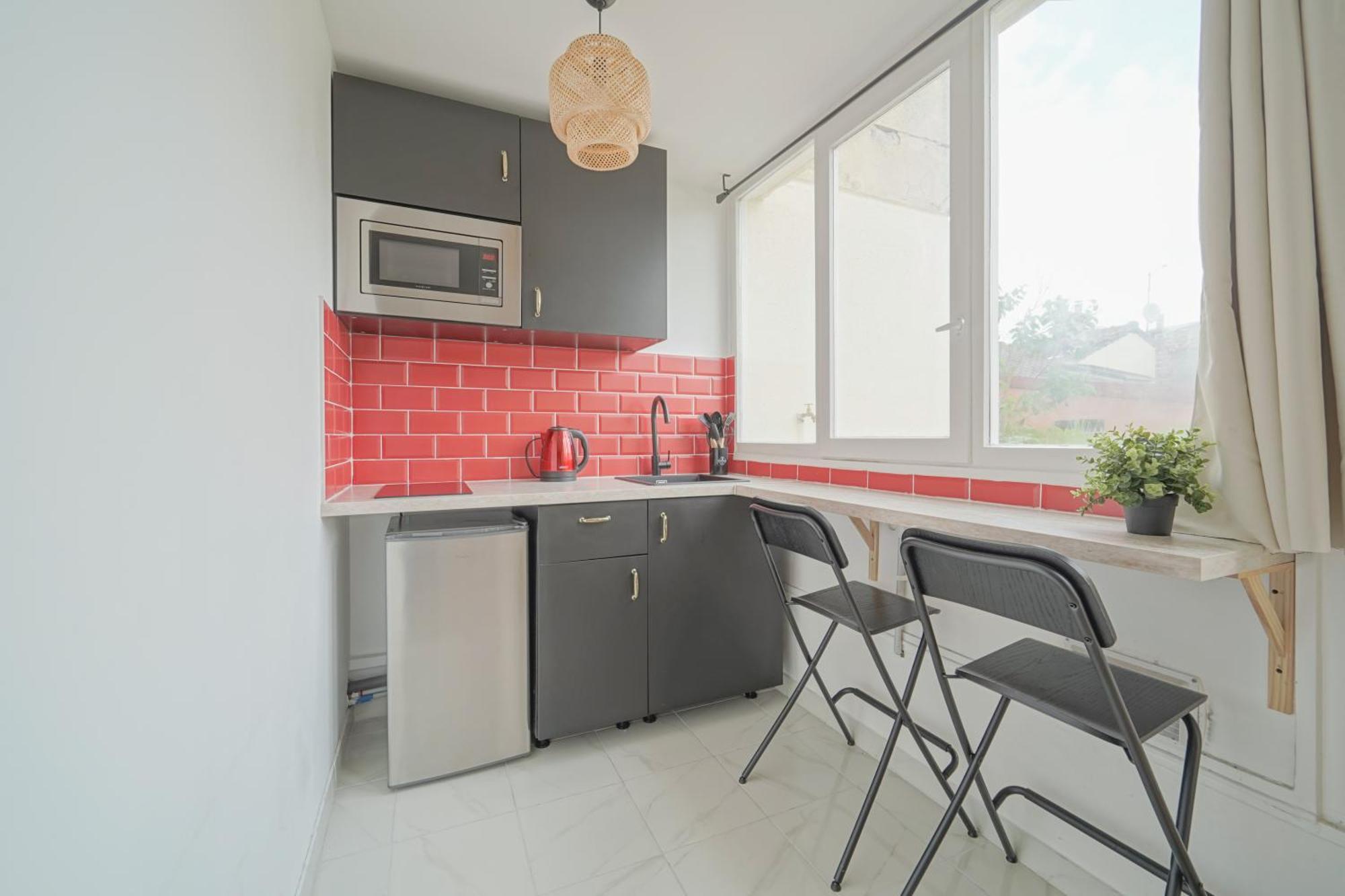 Apartamento Complete 1Br With Balcony Only 5 Min. On Foot To Metro By Doorman Saint-Ouen  Exterior foto