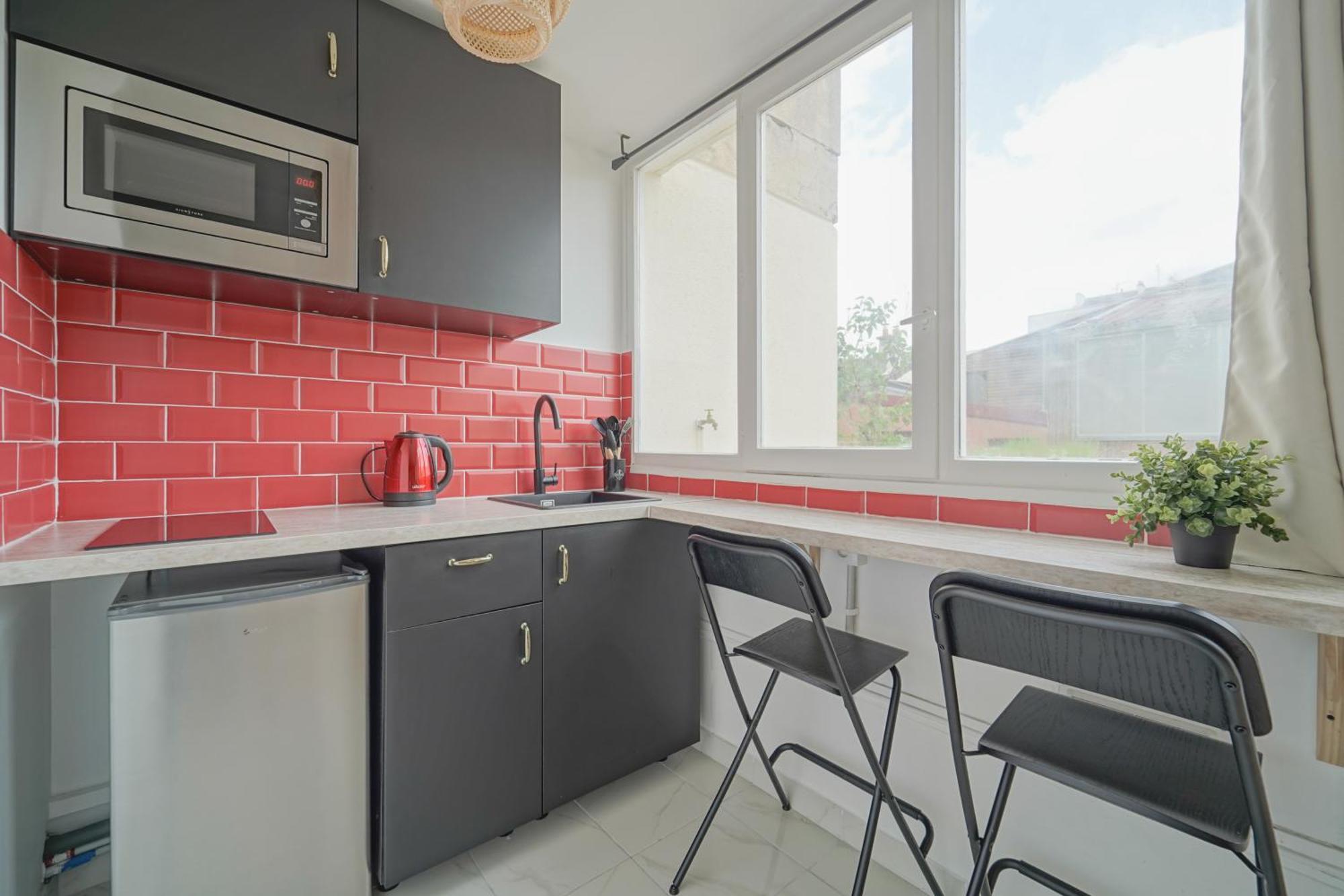 Apartamento Complete 1Br With Balcony Only 5 Min. On Foot To Metro By Doorman Saint-Ouen  Exterior foto